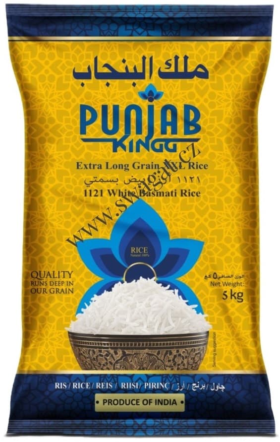 PUNJAB KING Basmati Rice XXL 5Kg