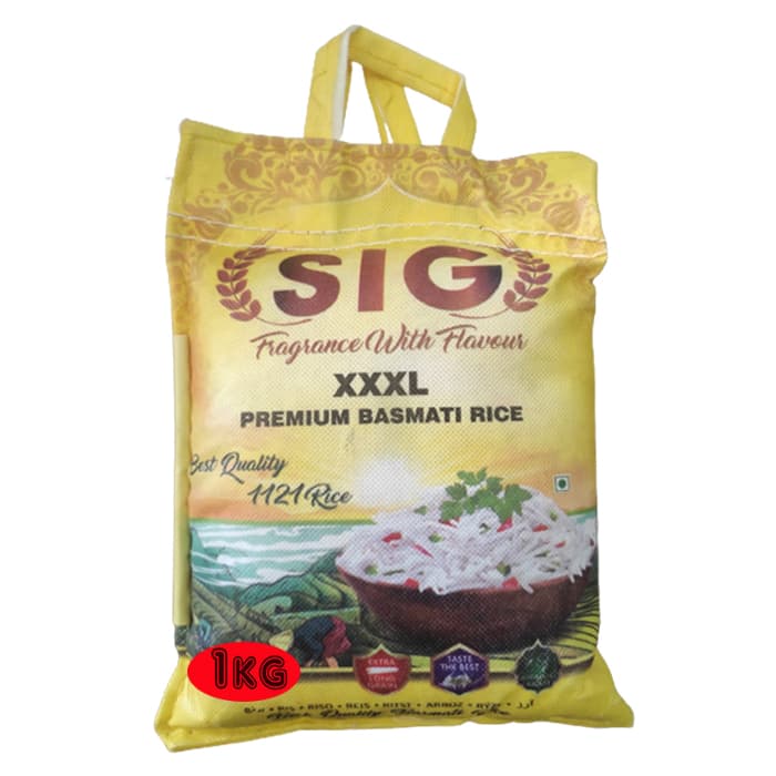 SIG Basmati Rice Premium XXXL 1Kg