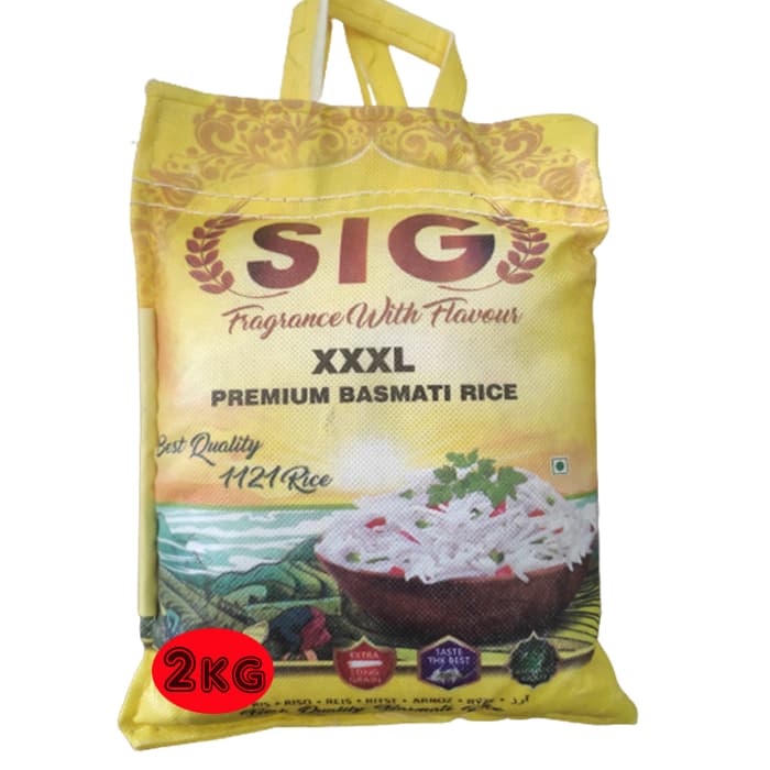 SIG Basmati Rice Premium XXXL 2Kg