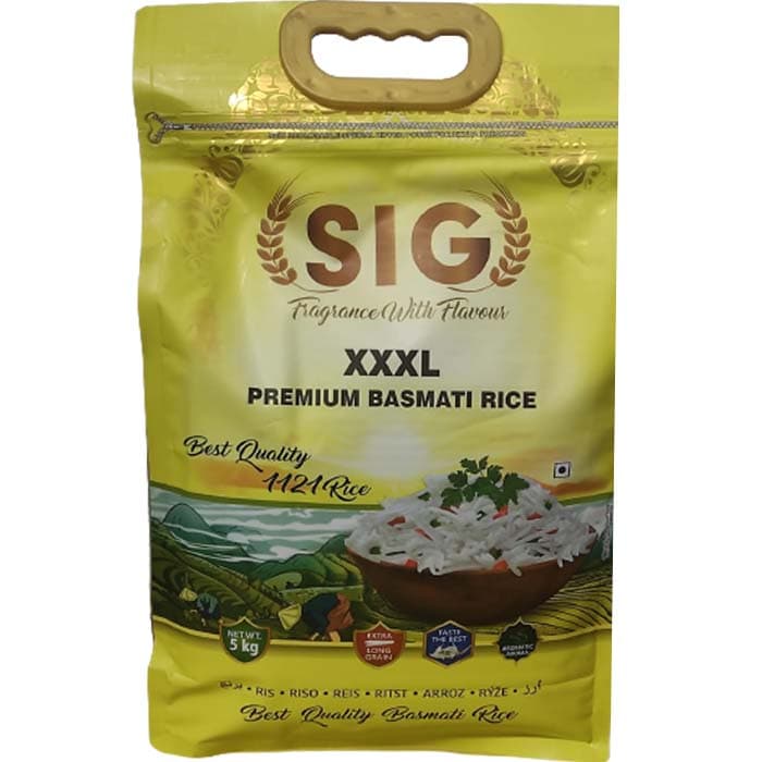 SIG Premium Basmati Rice XXXL 5Kg