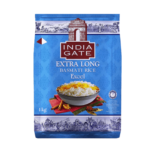 INDIA GATE Basmati Rice Extra Long Excel 1Kg