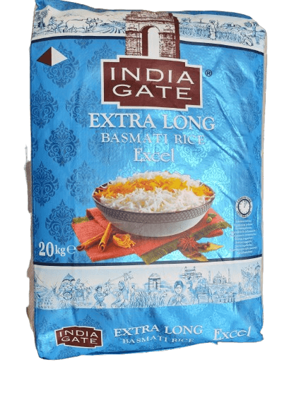 India Gate Basmati Rice Excel XXL – 20 kg
