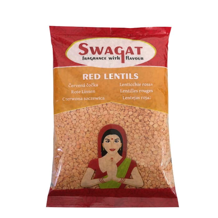 SWAGAT Red Split Lentils 500g