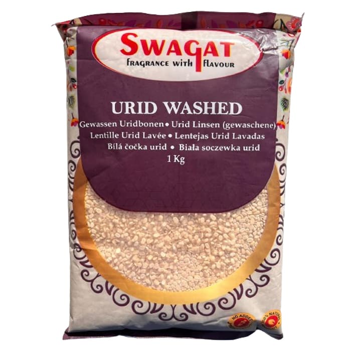 SWAGAT Urid Washed White Lentil 1Kg