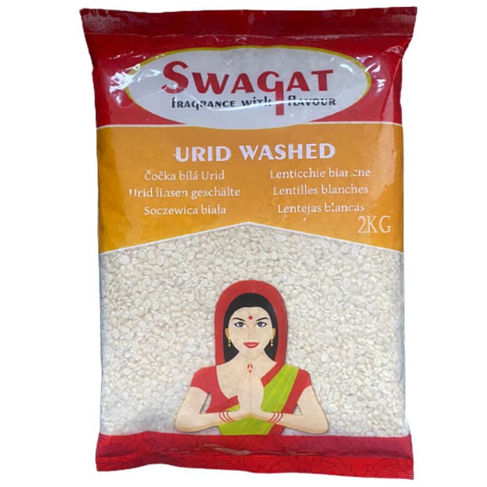 SWAGAT Urid Washed White Lentils 2Kg