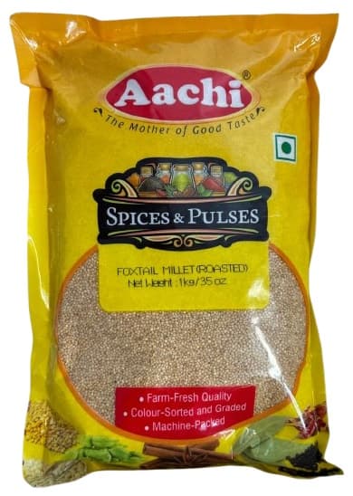 AACHI Foxtail Millet Roasted 1Kg