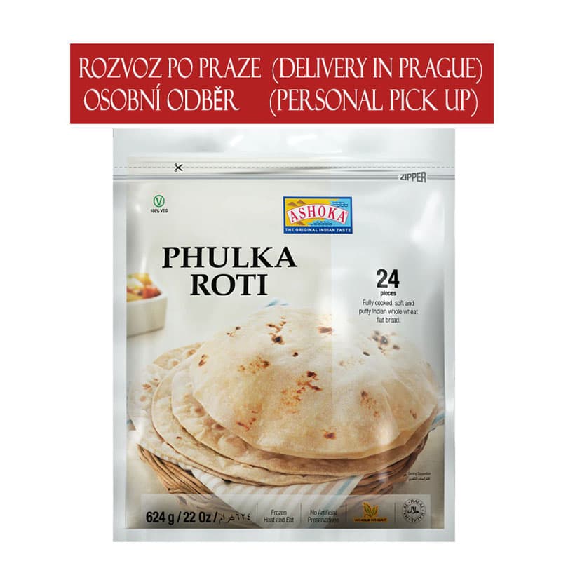 ASHOKA Phulka Roti 624g (24pcs)