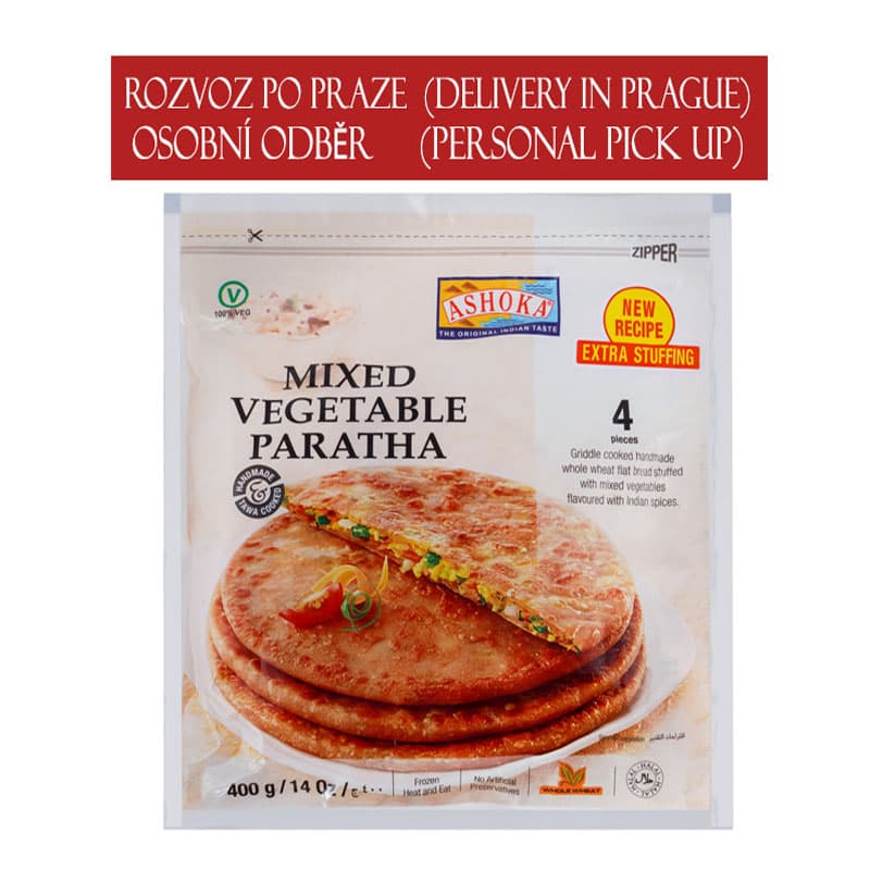 AHOKA Mixed Vegetable Paratha 400g (4pcs)