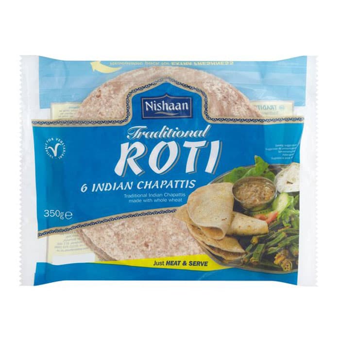 NISHAAN Traditional Roti 6psc (350g)