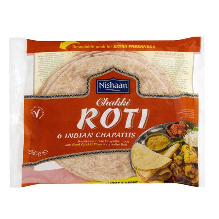 NISHAAN Chakki Roti 6psc (350g)