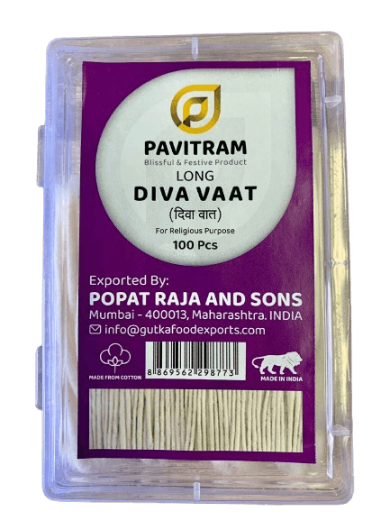 PAVITRAM VIDA VAAT - Cotton Wicks