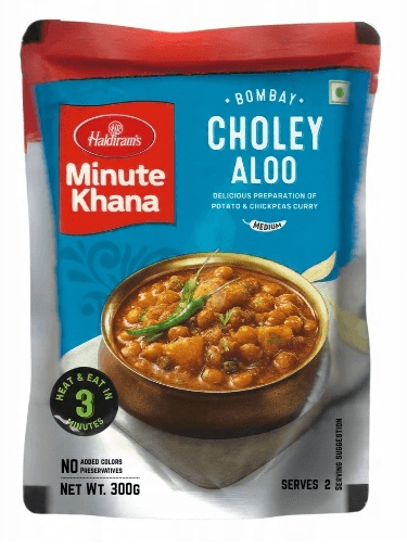 HALDIRAM‘S Choley Aloo 300g
