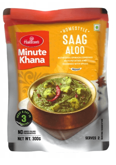 HALDIRAM‘S Saag Aloo 300g