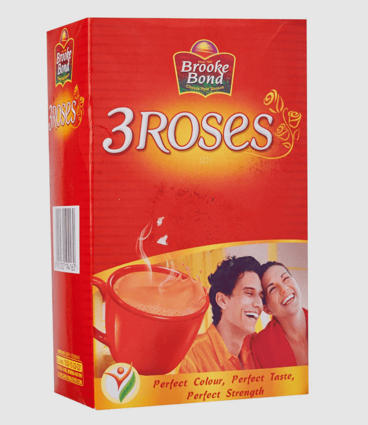 BROOKE BOND 3 Roses Black Leaf Tea 500g