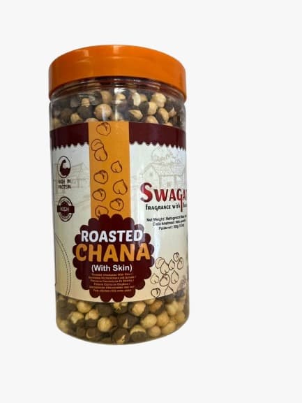 SWAGAT Roasted Chana With Skin 300g