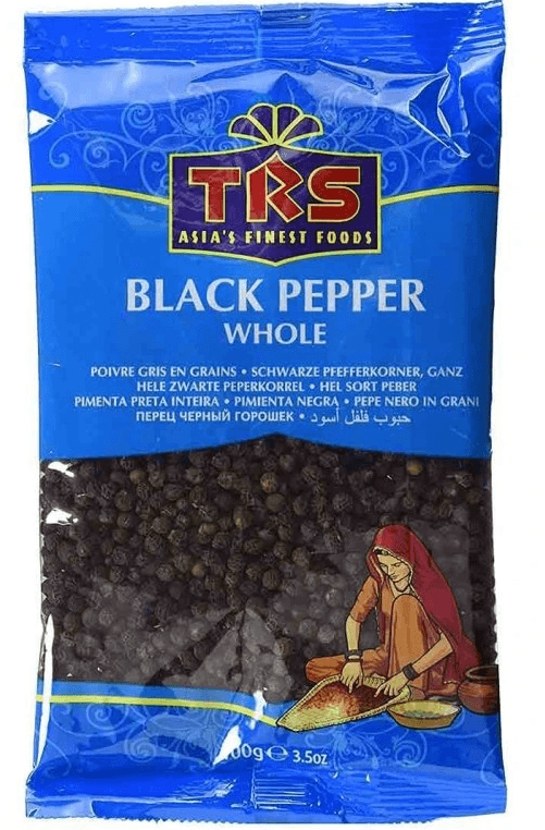 TRS Black Pepper Whole 100g