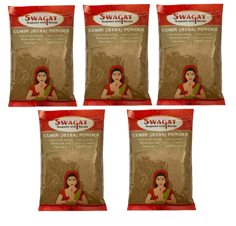 SWAGAT Cumin (Jeera) ground 5x100g