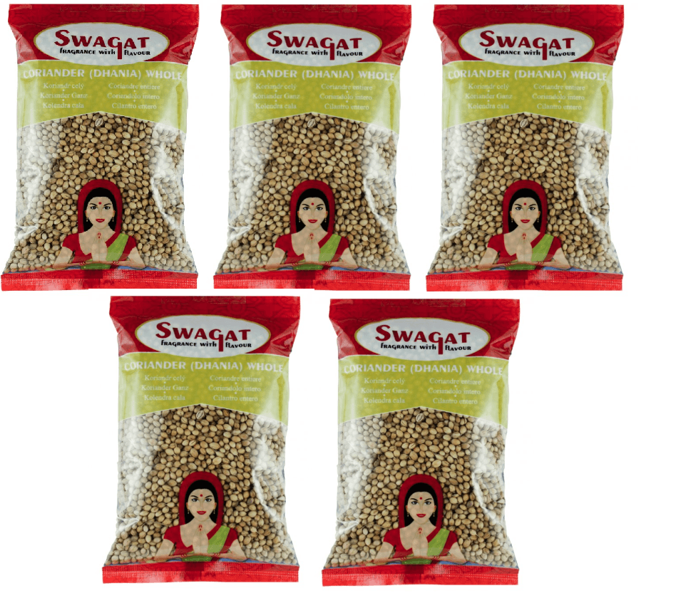 SWAGAT Coriander Seeds (Dhania) 5x100g