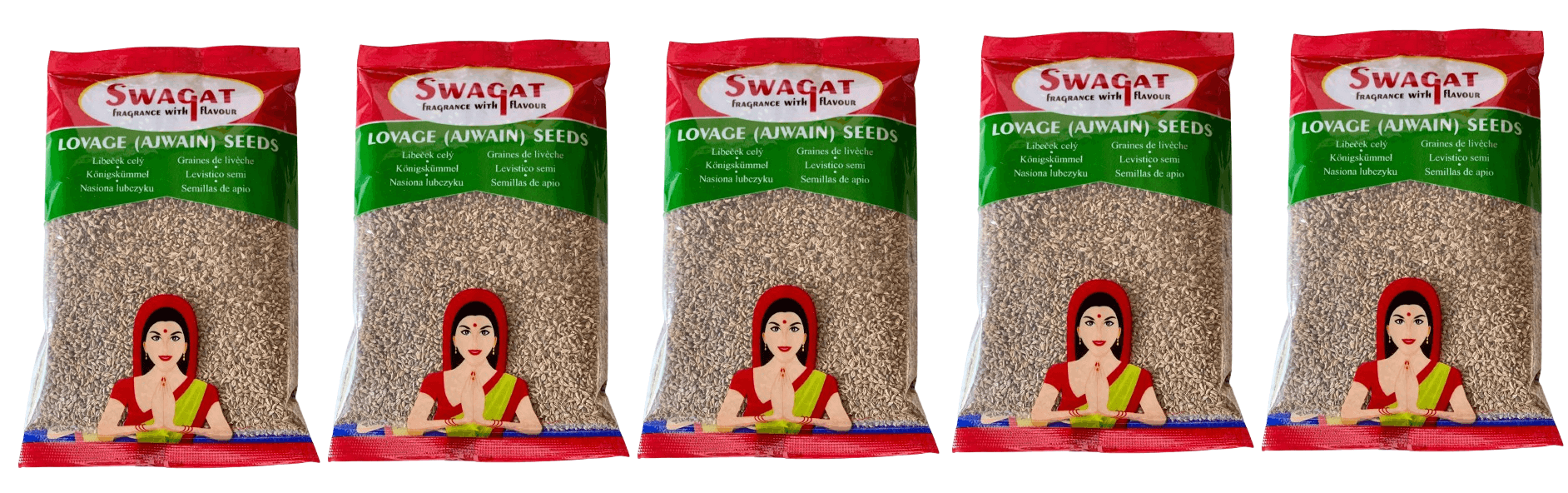 SWAGAT Ajwain - Lovage Seeds 5x100g