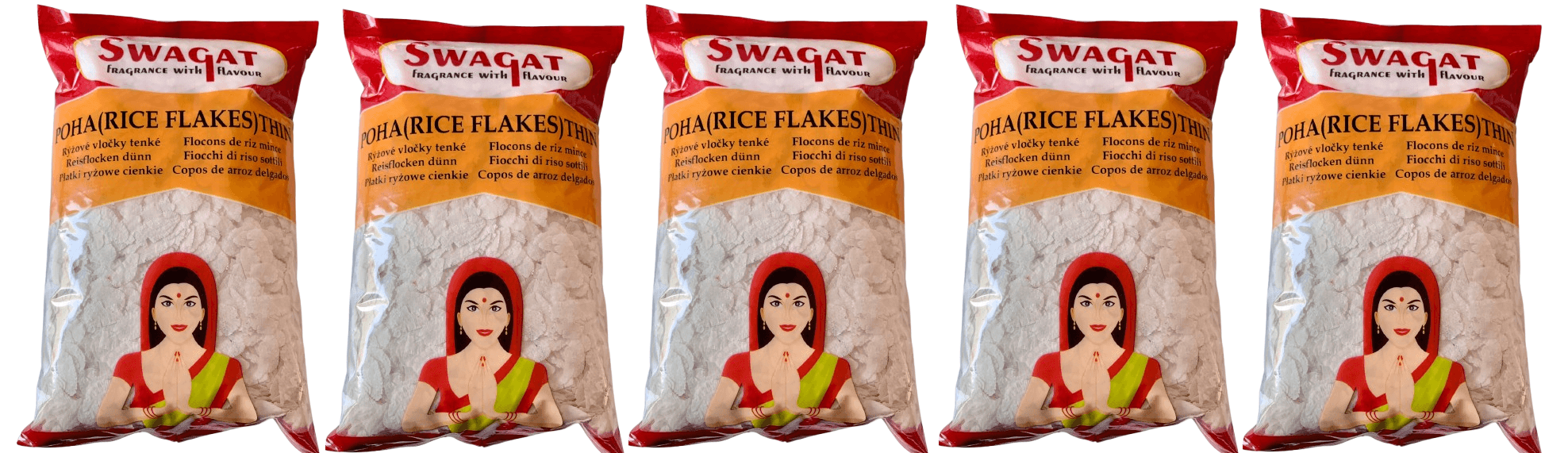 SWAGAT Rice Flakes Thin 5x300g
