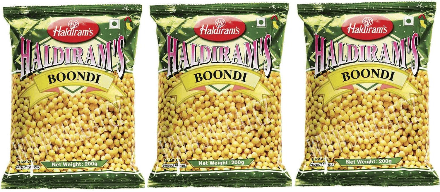 HALDIRAM‘S Boondi 3x200g