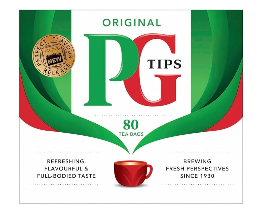 PG TIPS Black Tea 80 Tea Bags