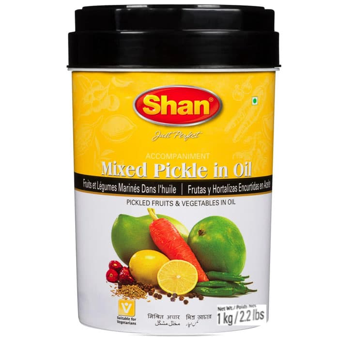 SHAN Mixed Pickle in Oil 1kg
