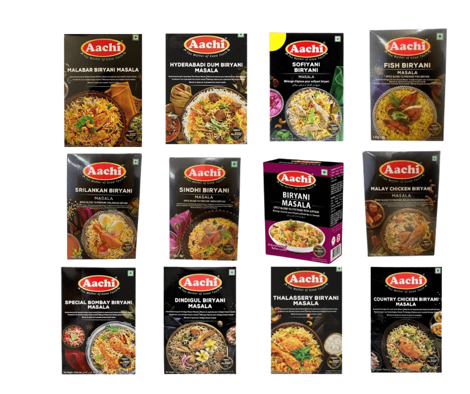 Aachi Grand Biryani Festival Combo – 12 Authentic Flavours Pack