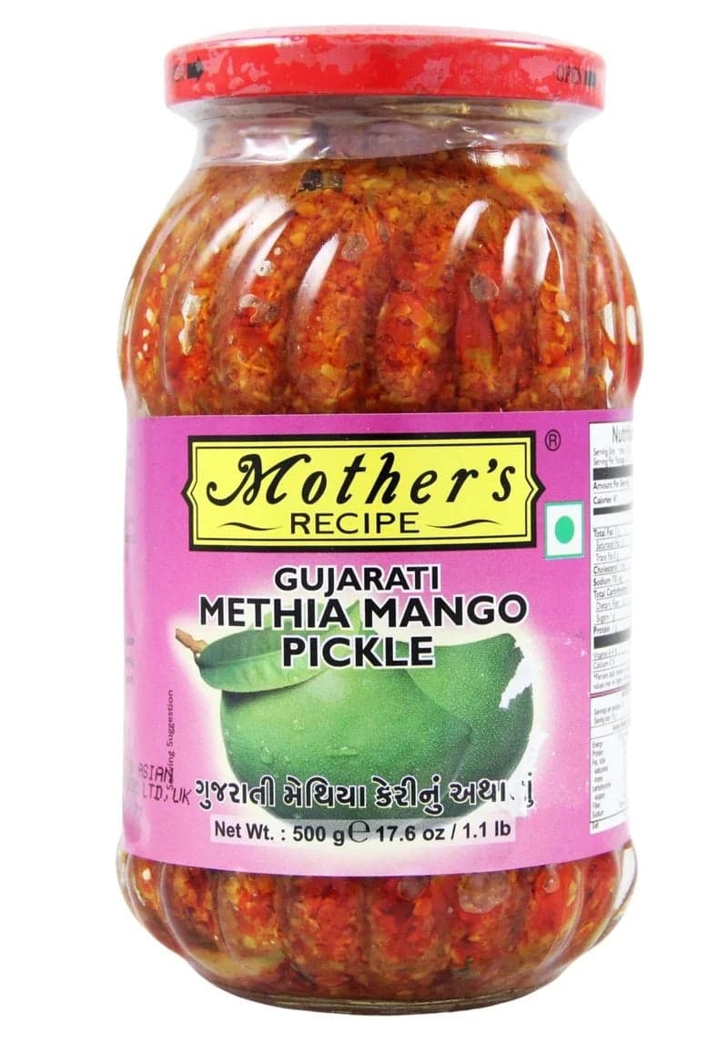 Mother's Recipe Gujrati Fenugreek Mango pickle 500G
