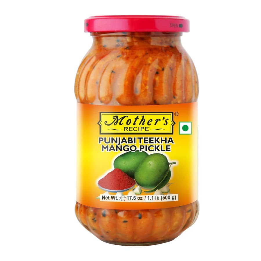 Mother's Recipe Punjabi Teekha Mango pickle 500g