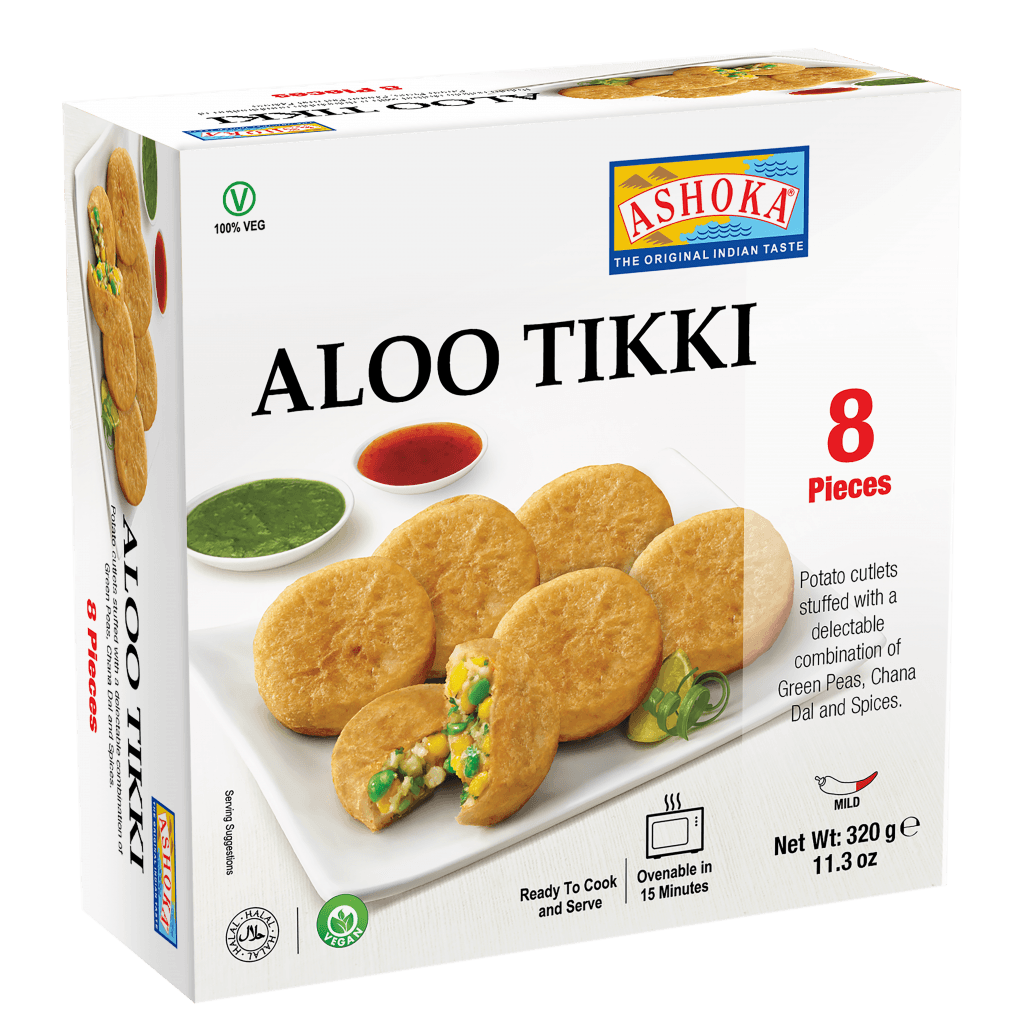 Ashoka Aloo Tikki 320g (vegan) (frozen) (8PC)