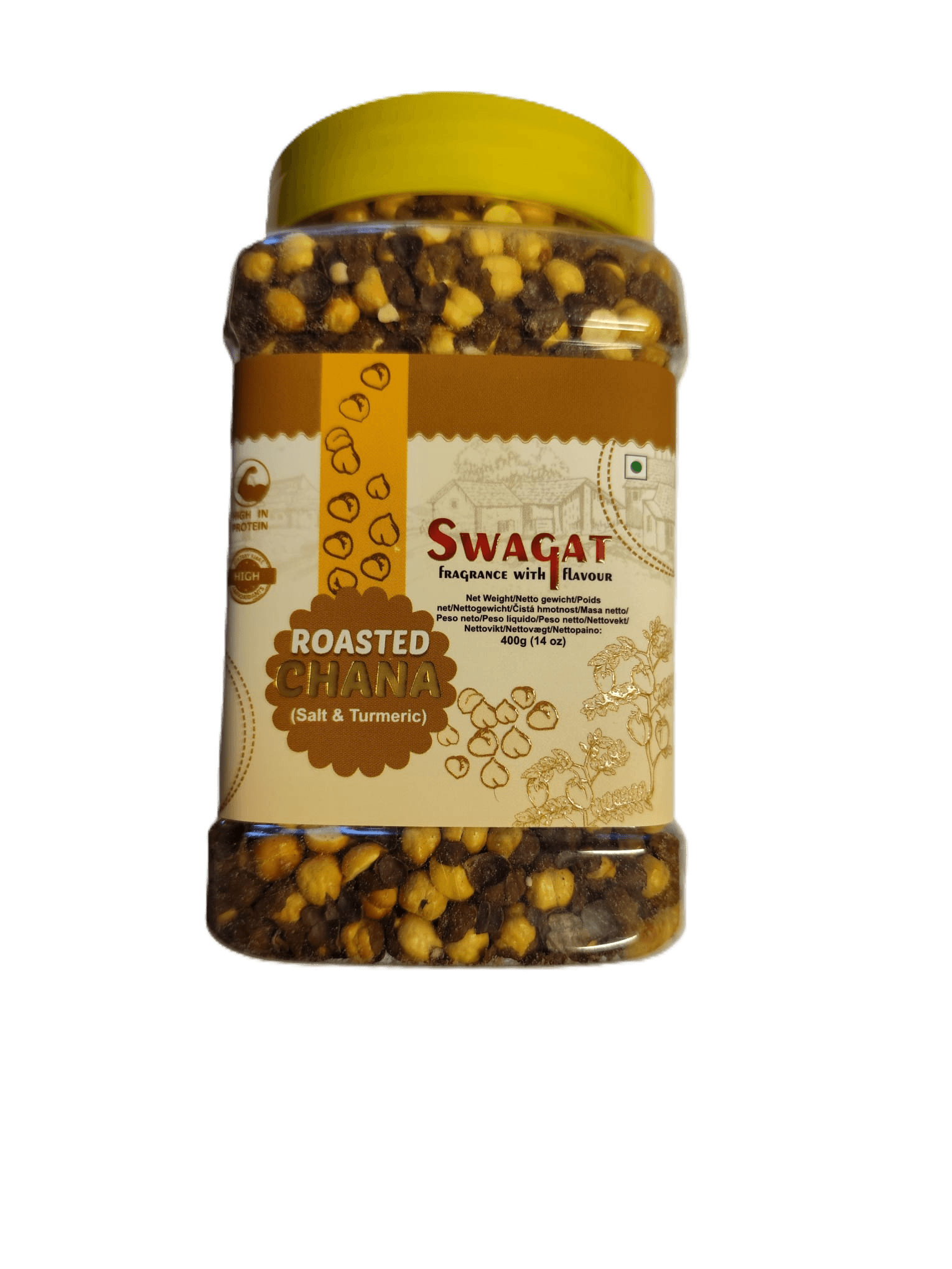 SWAGAT ROASTED CHANA (SALT & TURMERIC) 400G