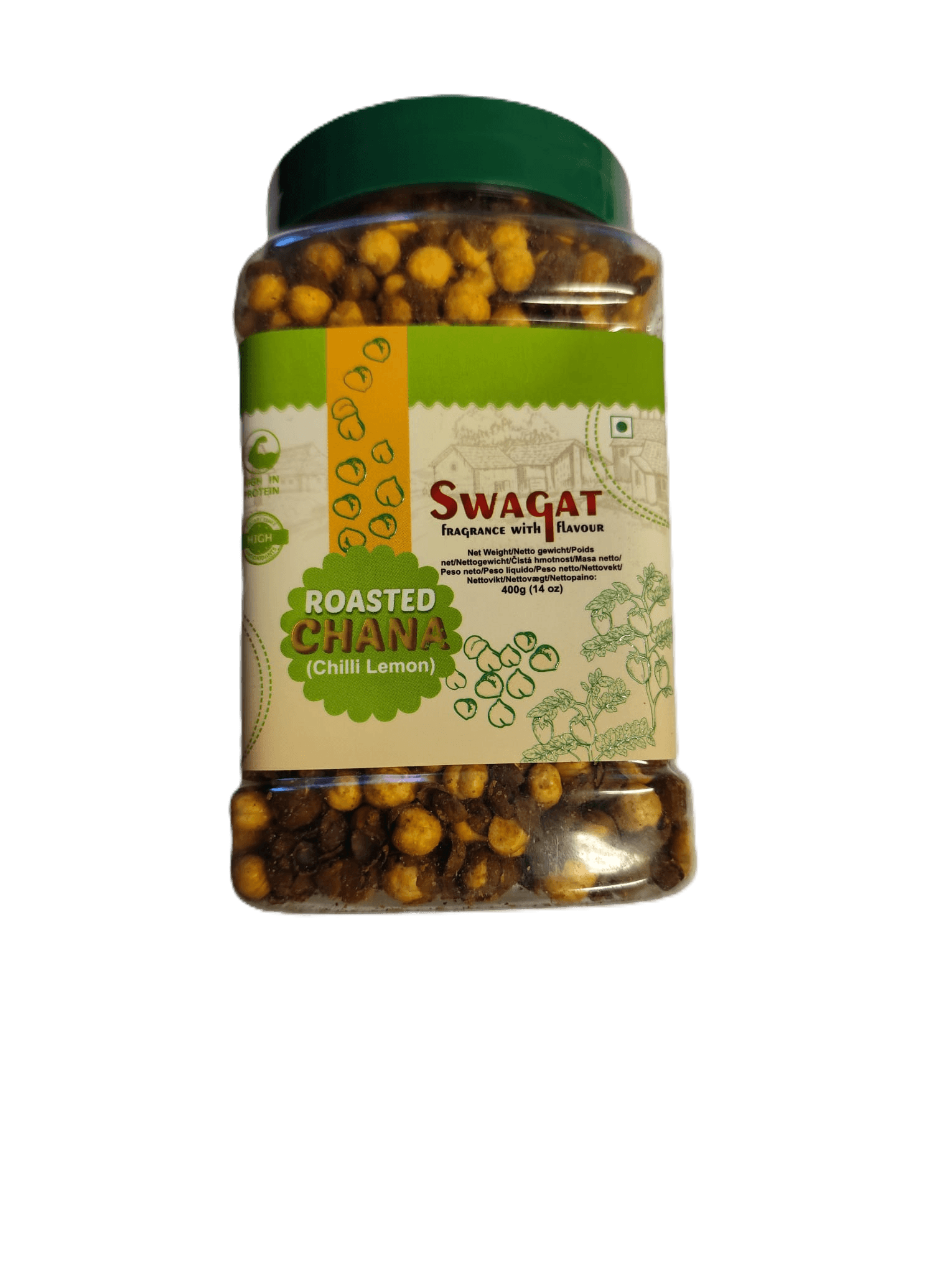 SWAGAT ROASTED CHANA (CHILLI LEMON) 400G