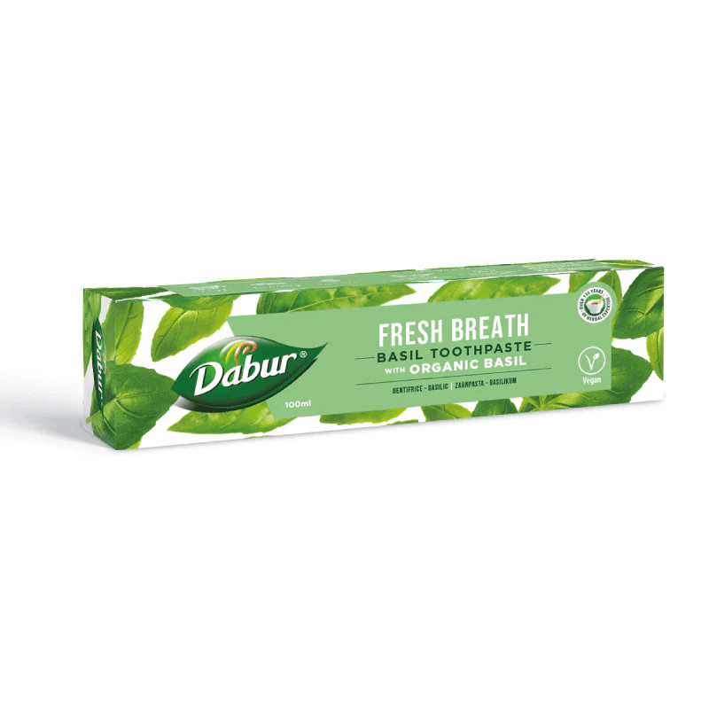 DABUR Organic Basil Toothpaste 100ml