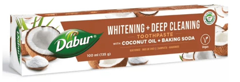 DABUR Coconut oil + Baking soda Toothpaste 100ml