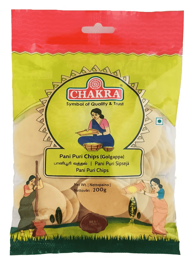 Chakra Panipuri Chips 200G