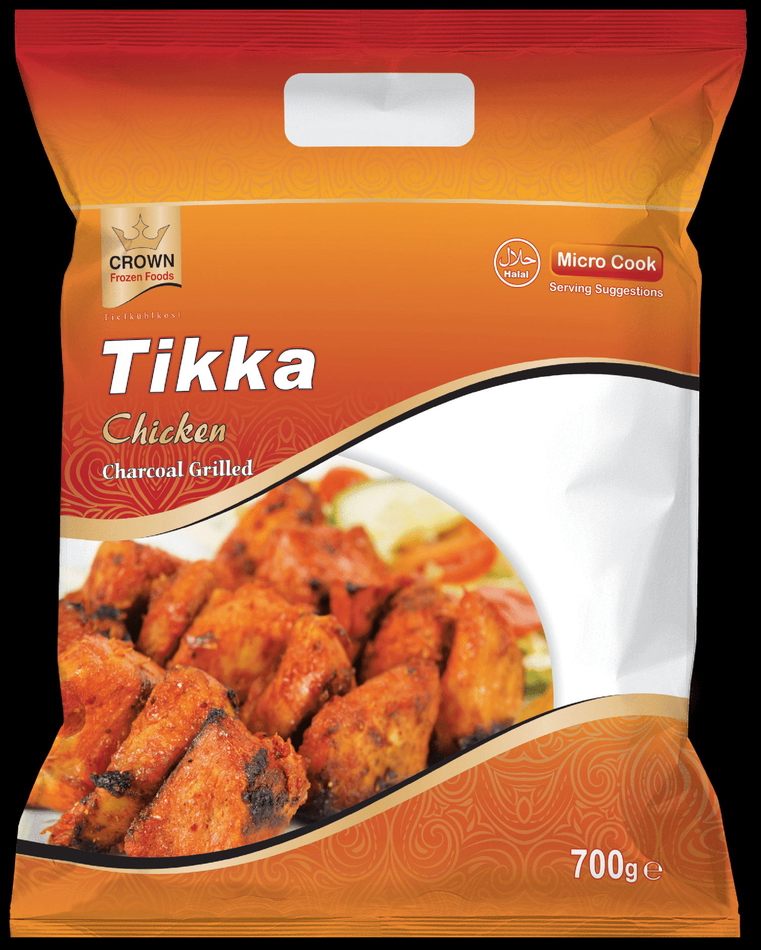 Crown Chicken Tikka 700G (Frozen)