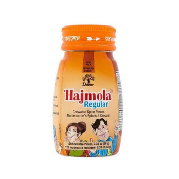 DABUR Hajmola Regular 120 chewable tablets