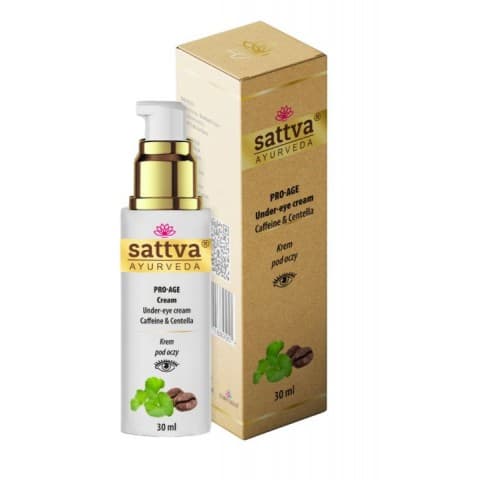 SATTVA Pro-Age Under-Eye Cream with Caffeine & Centella 30ml