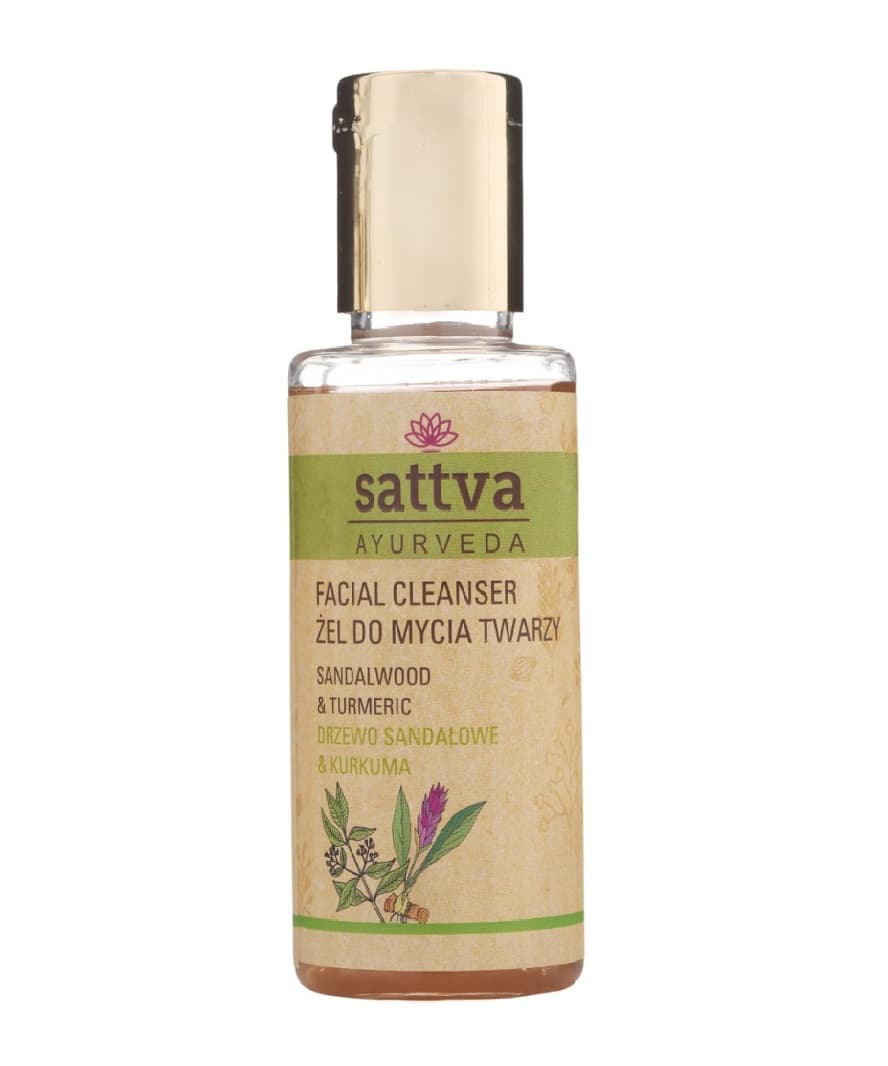SATTVA Facial Cleanser Sandalwood & Turmeric 100ml