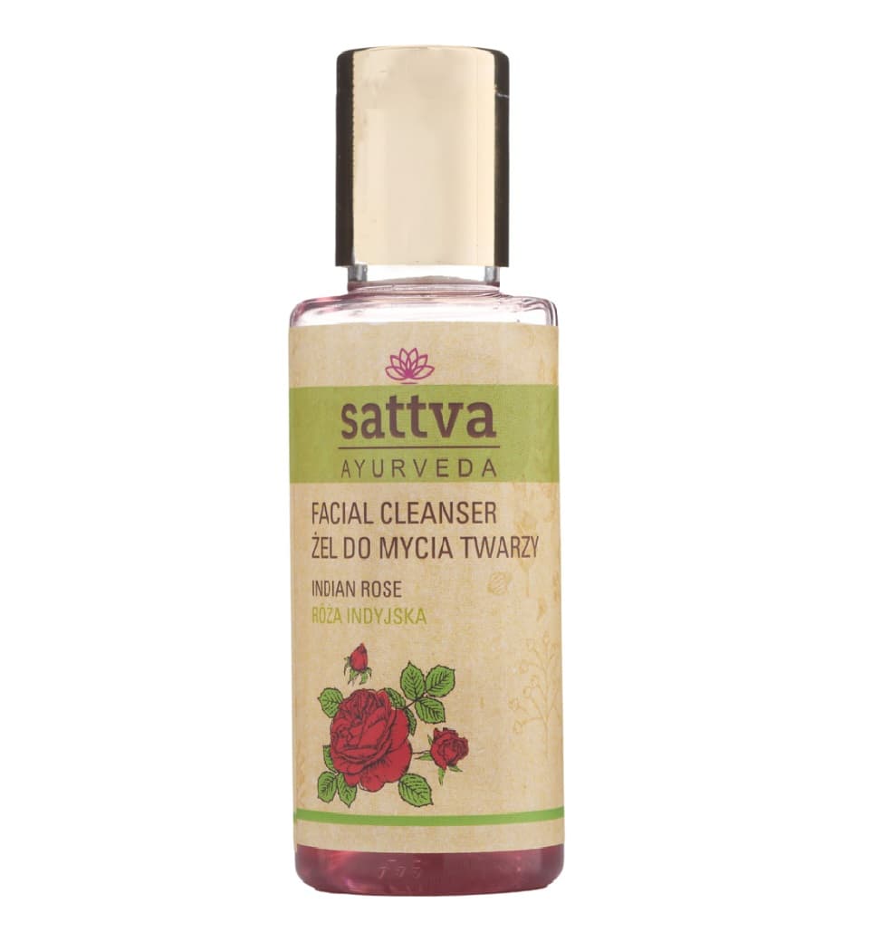 SATTVA Facial Cleanser Indian Rose 100ml