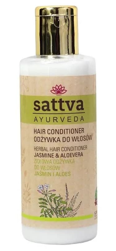 SATTVA Herbal Hair Conditioner Jasmine & Aloe Vera 210ml