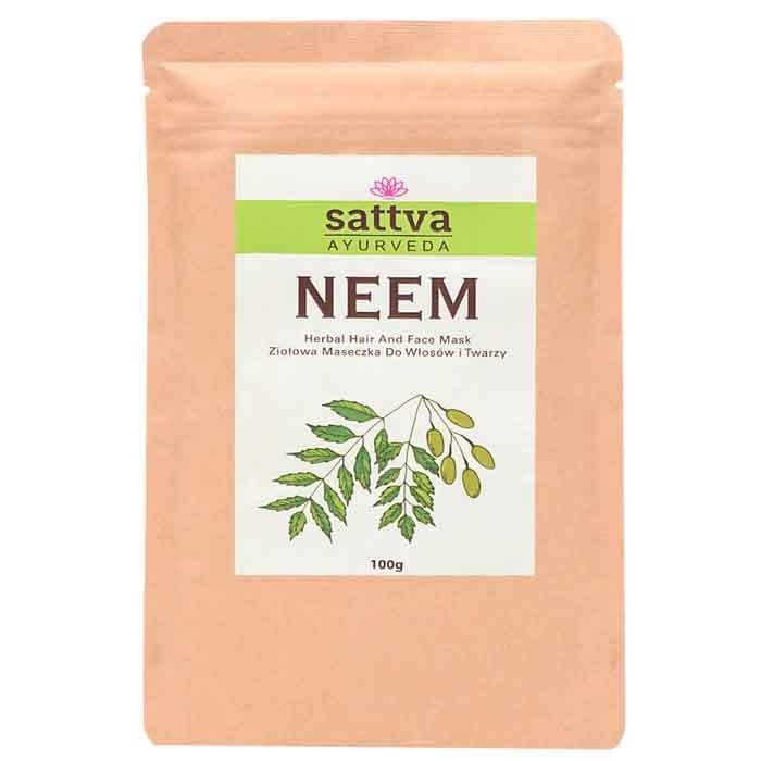 SATTVA Neem Powder Hair & Face Mask 100g