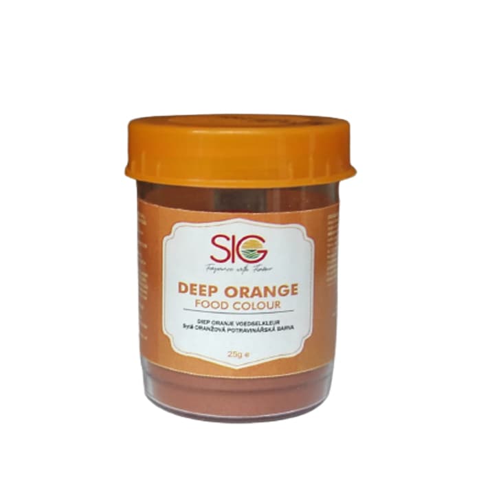 SIG Deep Orange Food Color Powder 25