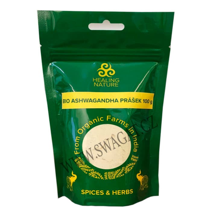 HEALING NATURE Organic Ashwagandha Powder 100g