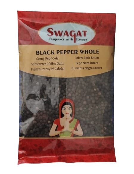 SWAGAT Black Pepper Whole 100g