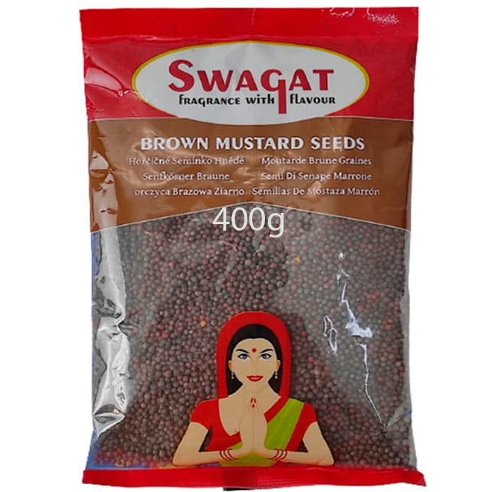 SWAGAT Brown Mustard Seeds 400g