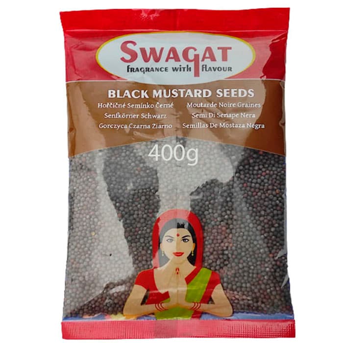 SWAGAT Black Mustard Seeds 400g