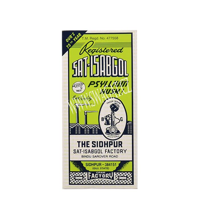 SIDHPUR Sat Isabgol (Psyllium Husk) 100g