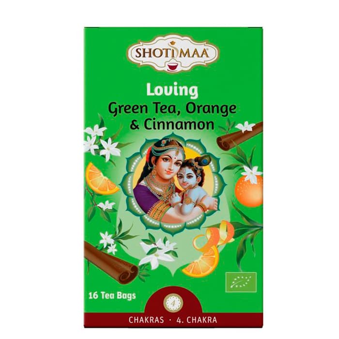 SHOTI MAA BIO Hari Chai Loving 16 x 2g